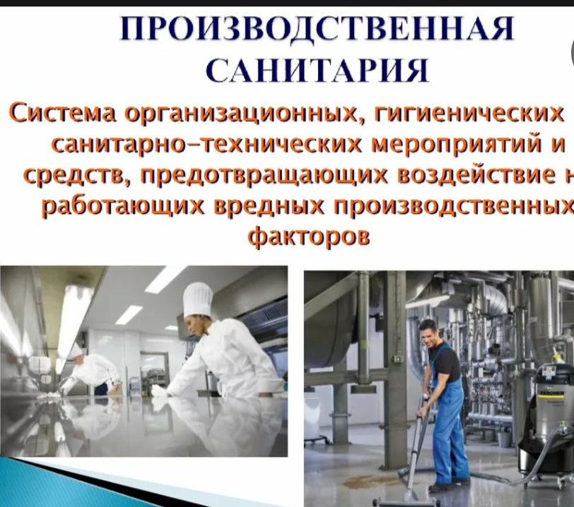 Санитария промышленная